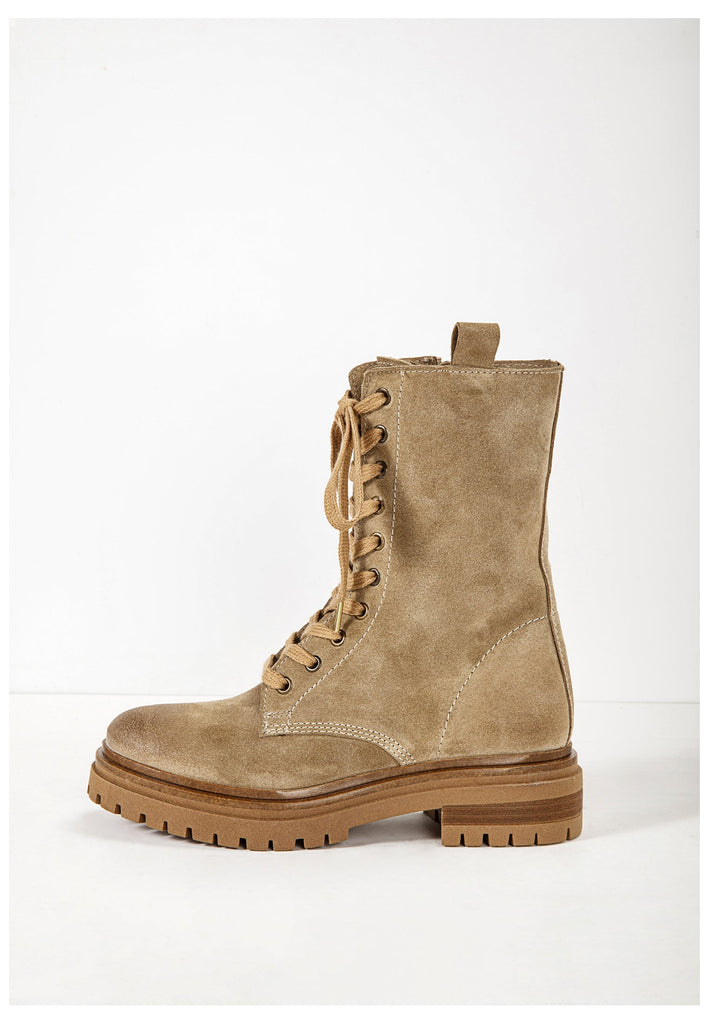 Inuovo Stiefelette Leder Beige - surf4shoes