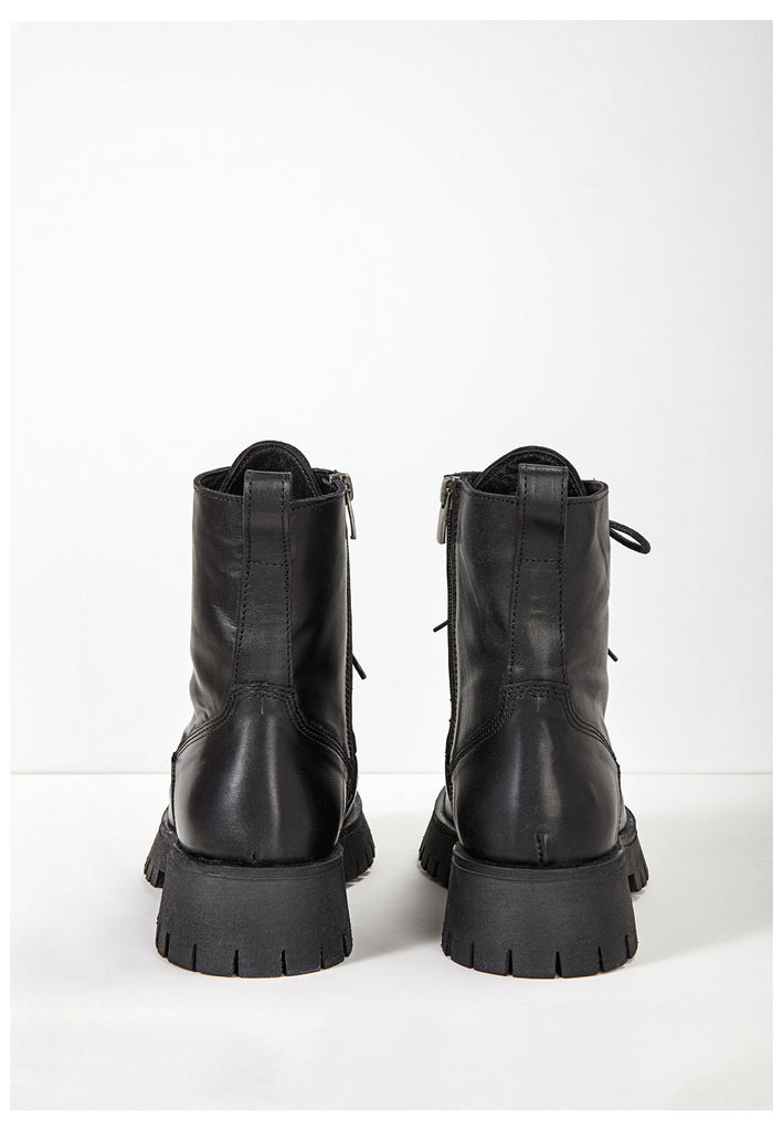 Inuovo Stiefelette Leder Schwarz - surf4shoes