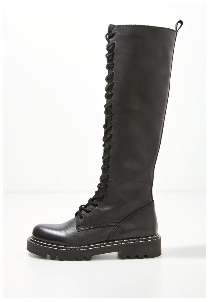 Inuovo Stiefel Leder Schwarz - surf4shoes