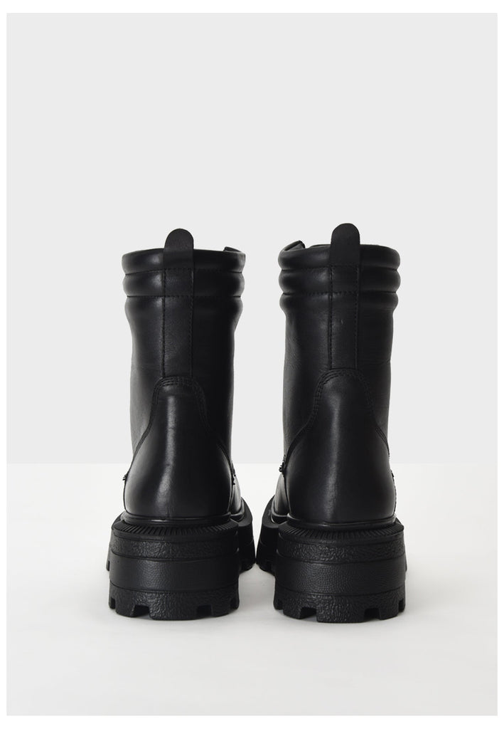 Inuovo Stiefelette Leder Schwarz - surf4shoes