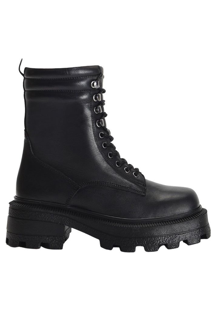 Inuovo Stiefelette Leder Schwarz - surf4shoes