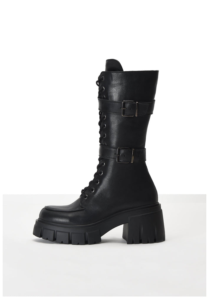 Inuovo Stiefel Leder Schwarz - surf4shoes