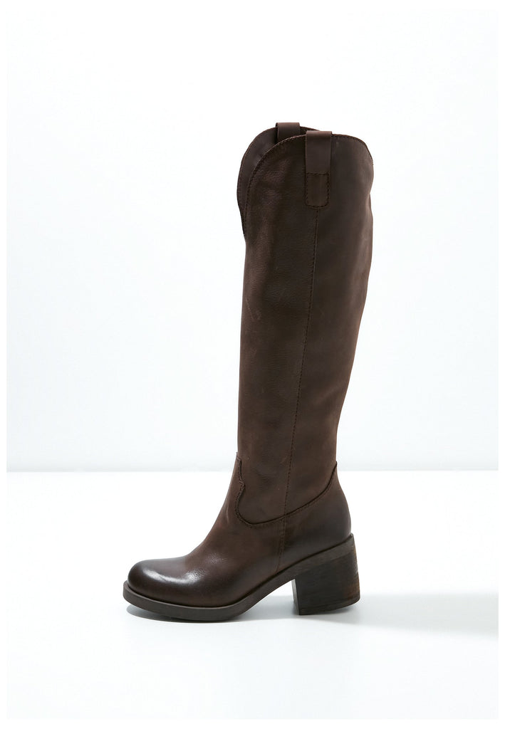 Inuovo Stiefel Glattleder Dunkelbraun - surf4shoes