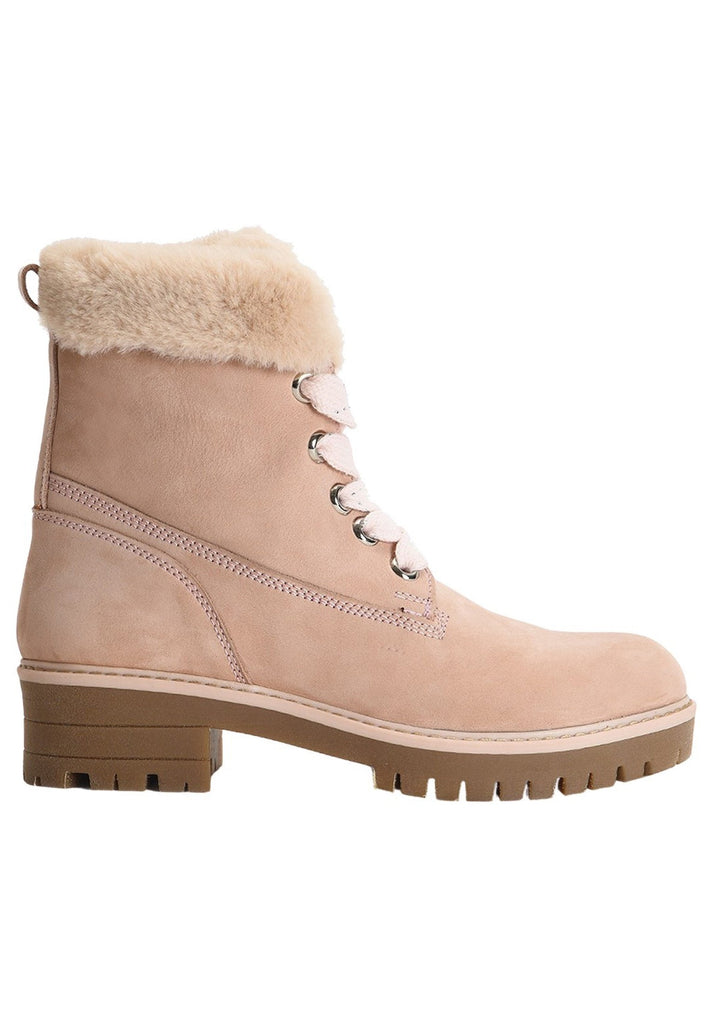 Inuovo Stiefelette Nubukleder/Textil Rosa - surf4shoes