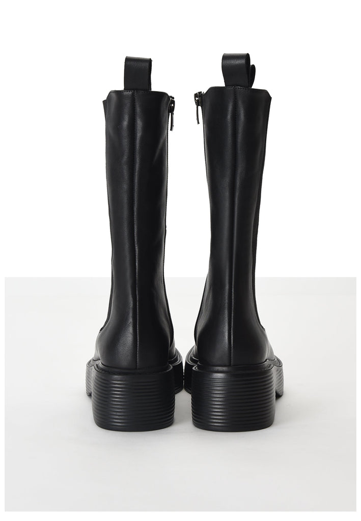 Inuovo Stiefelette Leder Schwarz - surf4shoes