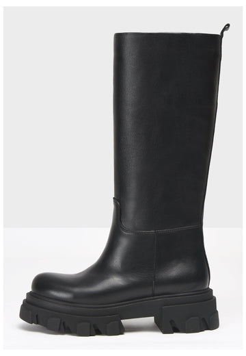 Inuovo Stiefel Leder Schwarz - surf4shoes
