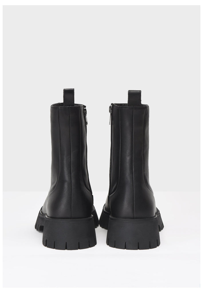 Inuovo Stiefelette Leder Schwarz - surf4shoes