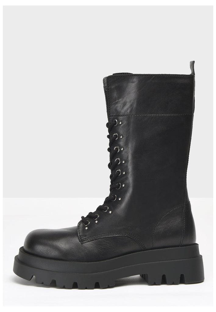 Inuovo Stiefel Leder Schwarz - surf4shoes