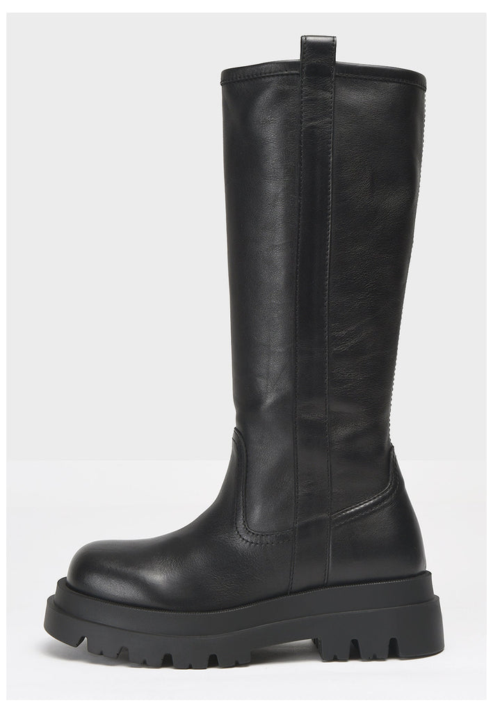 Inuovo Stiefel Leder Schwarz - surf4shoes