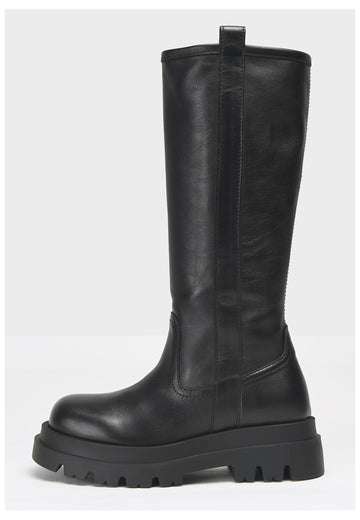 Inuovo Stiefel Leder Schwarz - surf4shoes