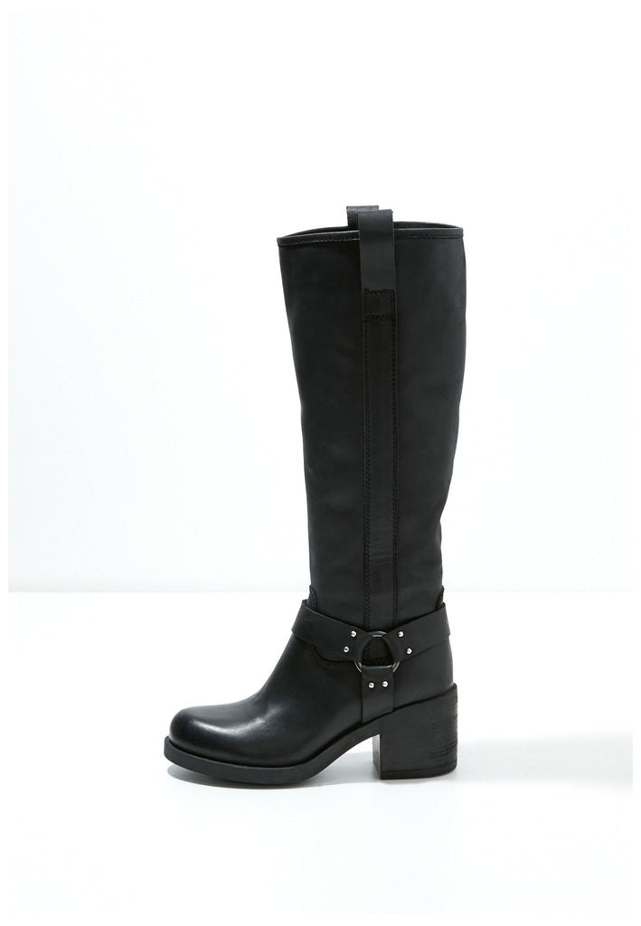 Inuovo Stiefel Leder Schwarz - surf4shoes