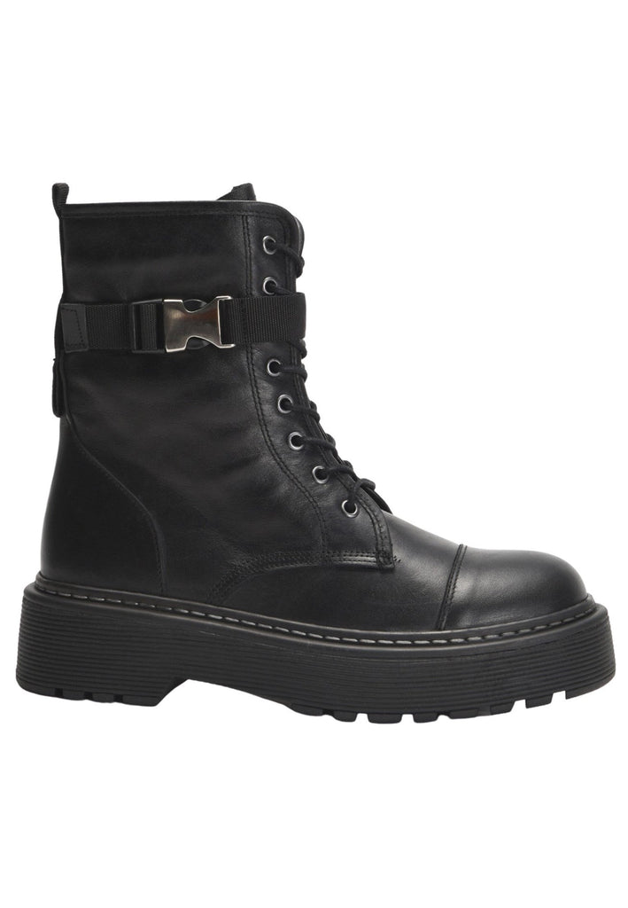 Inuovo Stiefelette Leder Schwarz - surf4shoes