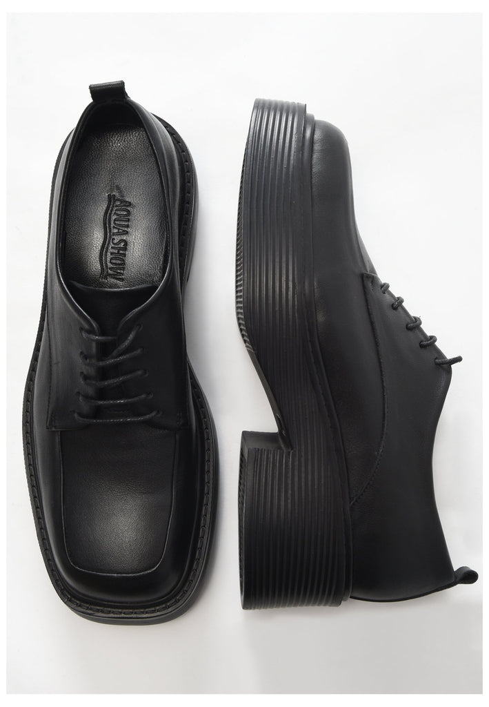 Inuovo Halbschuhe Leder Schwarz - surf4shoes