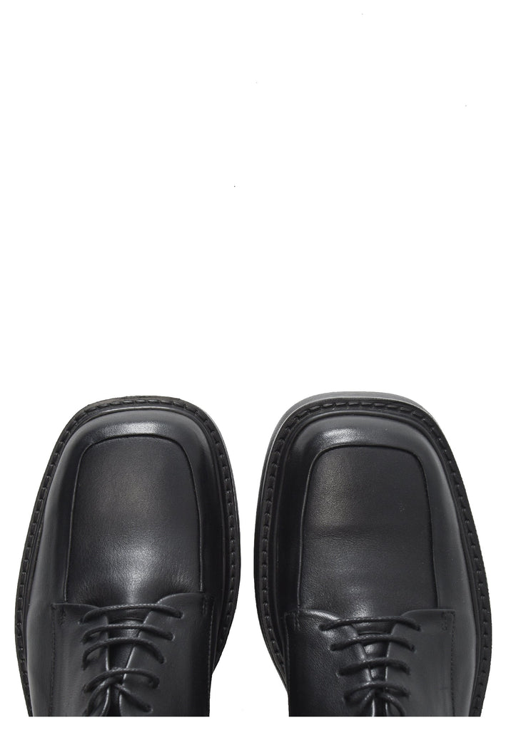 Inuovo Halbschuhe Leder Schwarz - surf4shoes