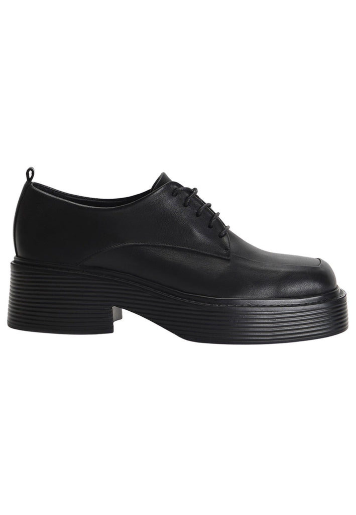 Inuovo Halbschuhe Leder Schwarz - surf4shoes