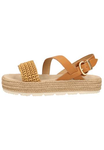 GANT Sandalen Leder Caramel - surf4shoes