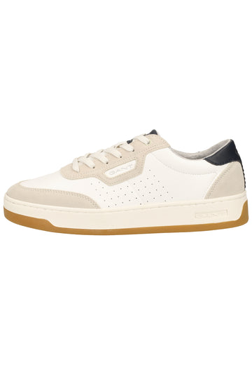 GANT Sneaker Veloursleder/Textil Weiß/Beige - surf4shoes