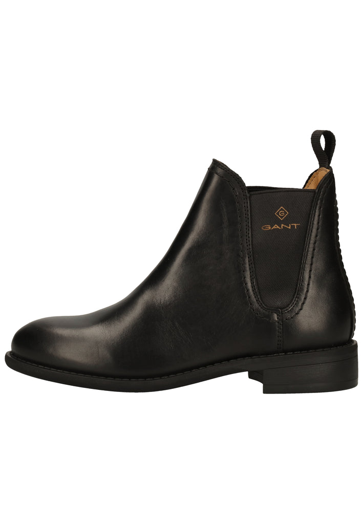 GANT Stiefelette Leder/Textil Schwarz - surf4shoes