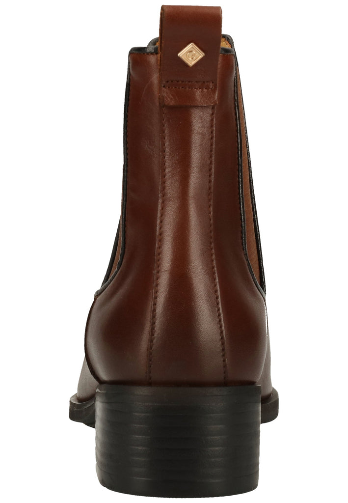 GANT Stiefelette Leder/Textil Cognac - surf4shoes