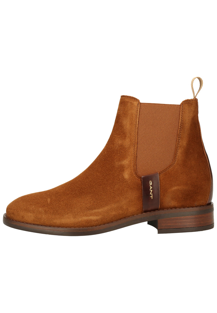 GANT Stiefelette Nubukleder Cognac - surf4shoes