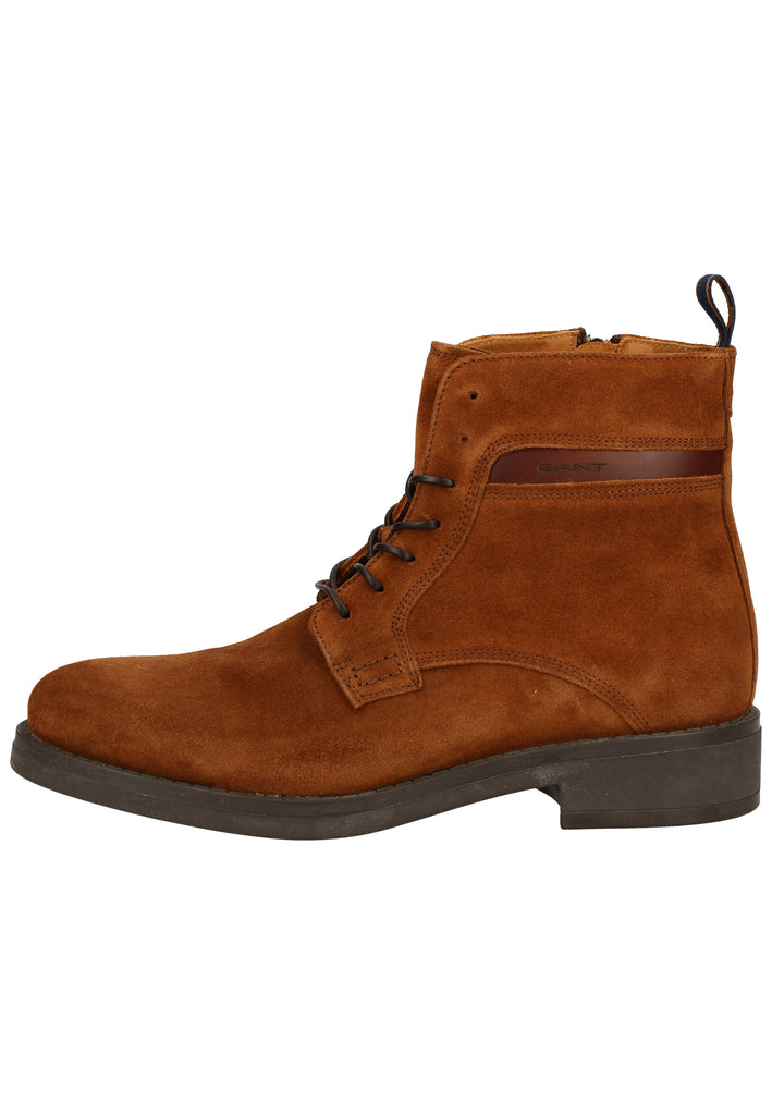 GANT Stiefelette Nubukleder Cognac - surf4shoes