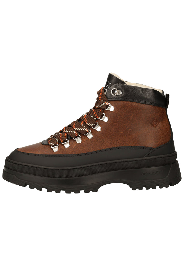 GANT Stiefelette Nubukleder Cognac Warmfutter - surf4shoes