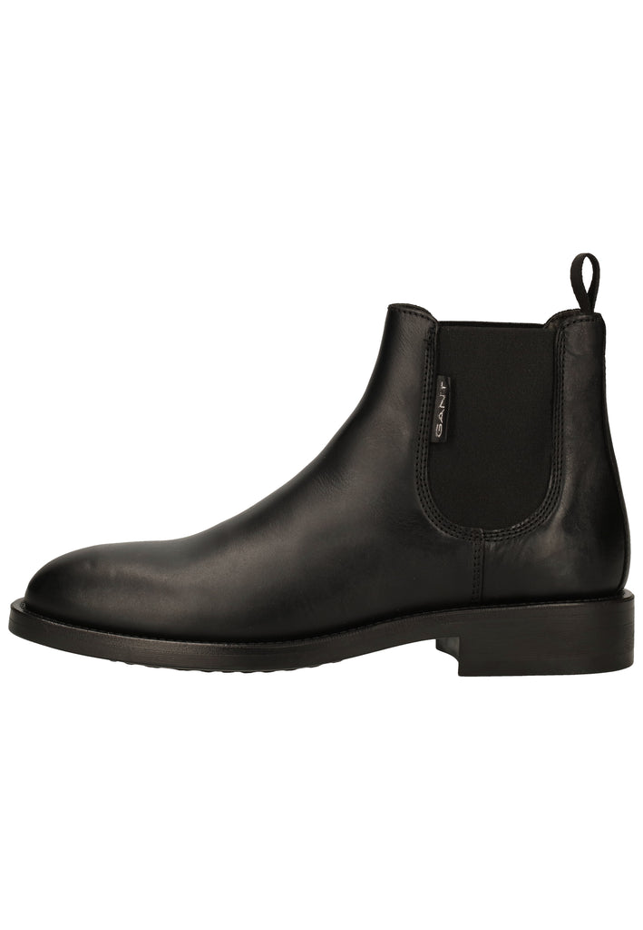 GANT Stiefelette Leder/Textil Schwarz - surf4shoes
