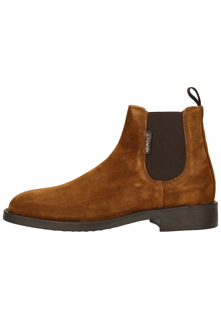 GANT Stiefelette Nubukleder/Textil Braun - surf4shoes
