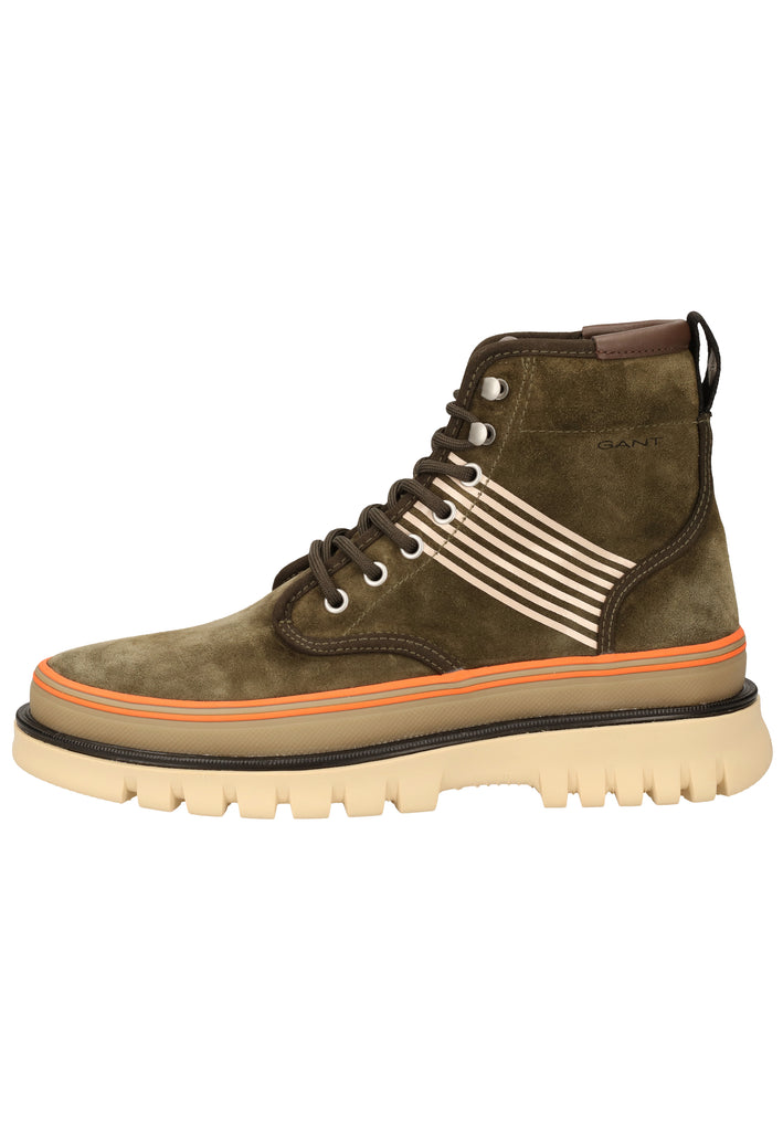 GANT Stiefelette Nubukleder Olive - surf4shoes