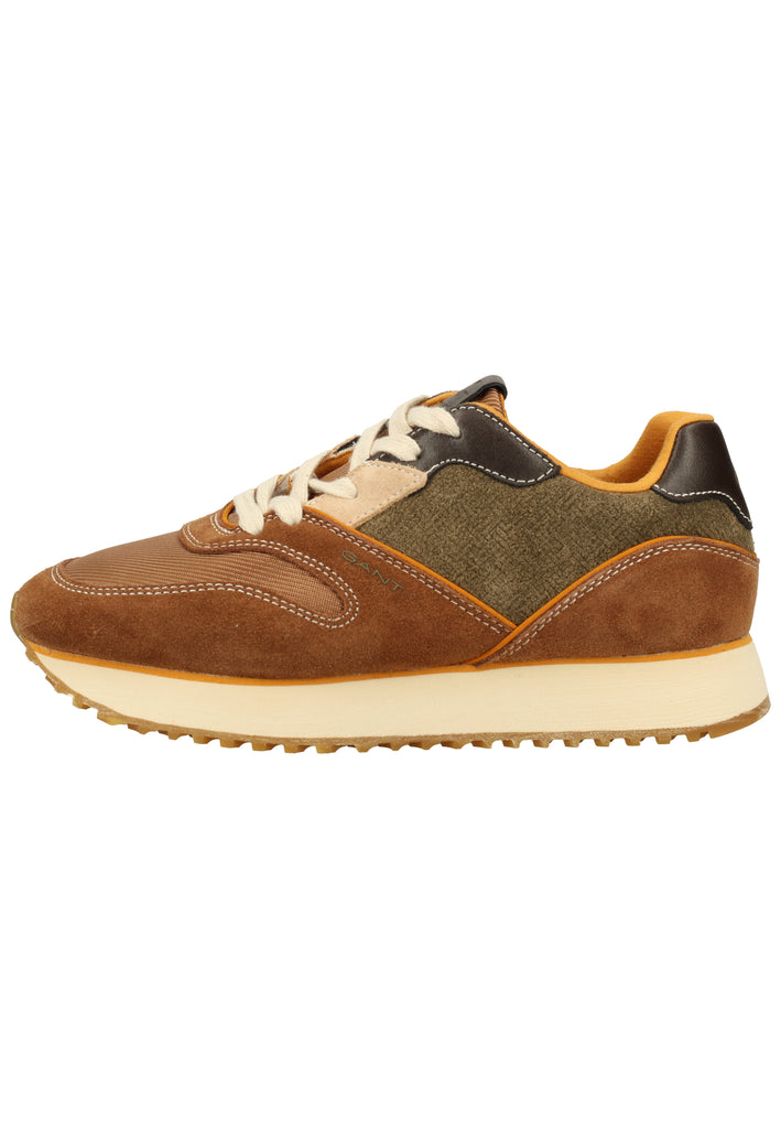 GANT Sneaker Veloursleder/Textil Tan - surf4shoes