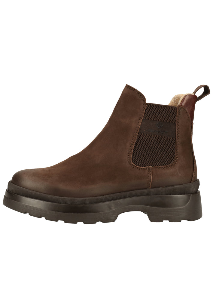 GANT Stiefelette Nubukleder Dunkelbraun - surf4shoes