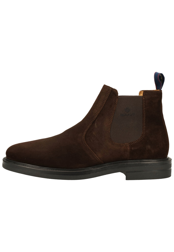GANT Stiefelette Nubukleder Dunkelbraun - surf4shoes