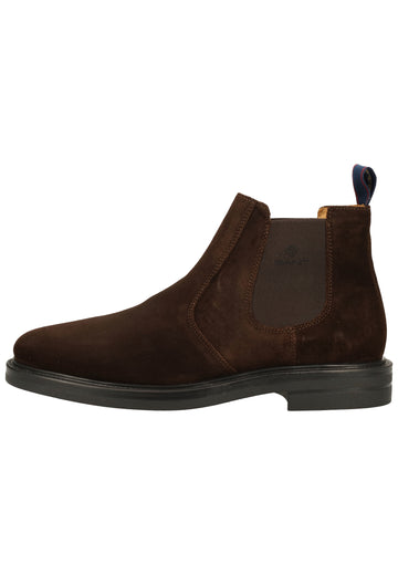 GANT Stiefelette Nubukleder Dunkelbraun - surf4shoes