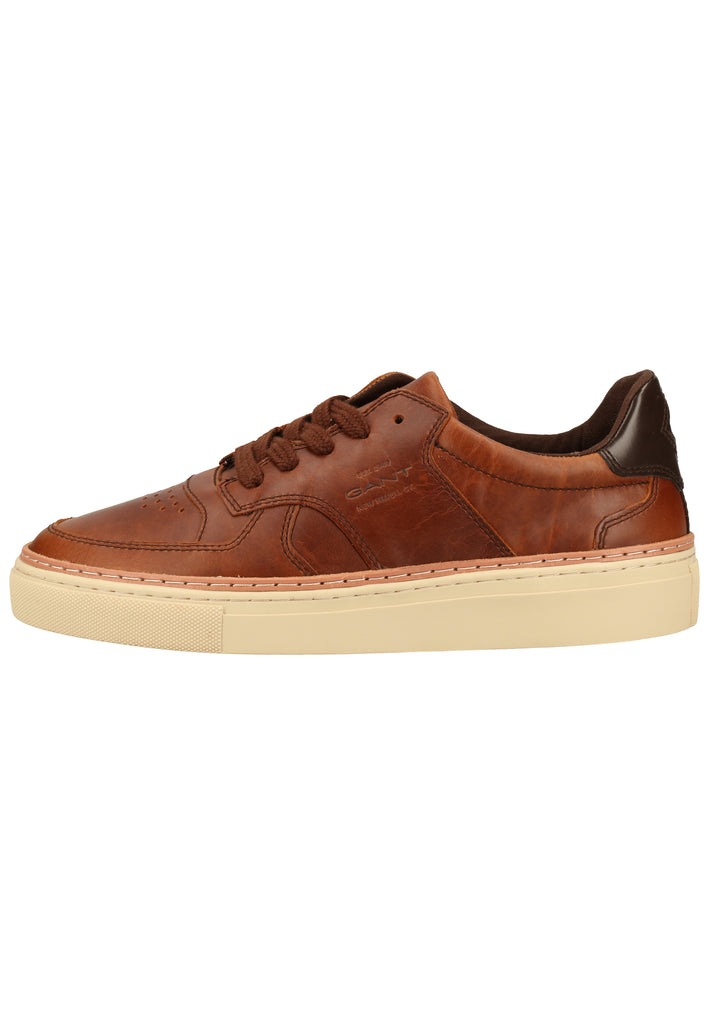 GANT Sneaker Leder Cognac - surf4shoes