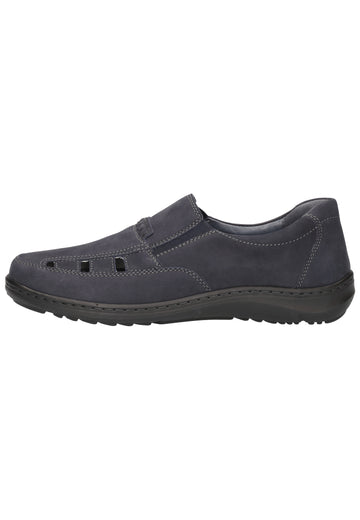 Waldläufer Slipper Veloursleder Marine - surf4shoes