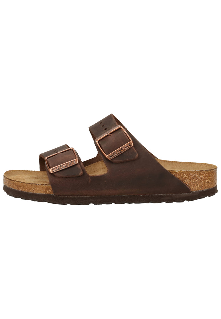 Birkenstock Pantoletten Leder Habana - surf4shoes