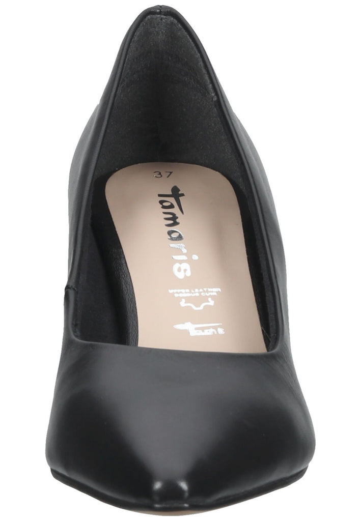 Tamaris Pumps Leder Schwarz - surf4shoes