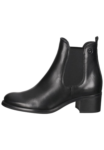 Tamaris Stiefelette Leder/Textil Schwarz - surf4shoes
