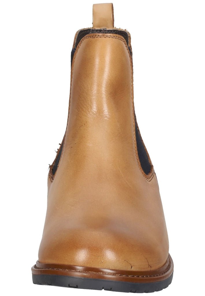 Tamaris Stiefelette Leder/Textil Nut/Ocean - surf4shoes