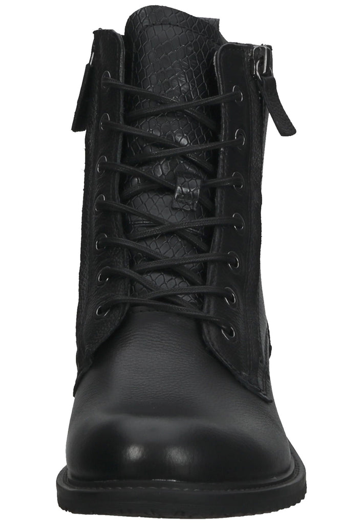 Tamaris Stiefelette Leder Schwarz - surf4shoes