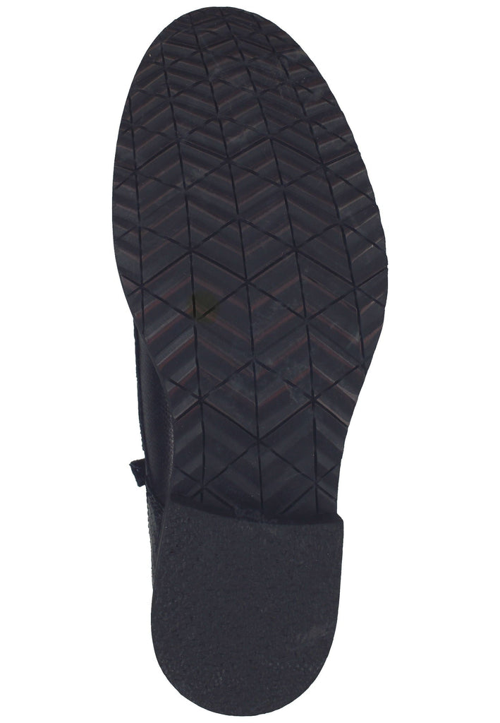 Tamaris Stiefelette Leder Schwarz - surf4shoes