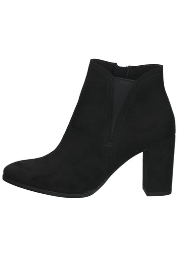 Tamaris Stiefelette Textil Schwarz - surf4shoes