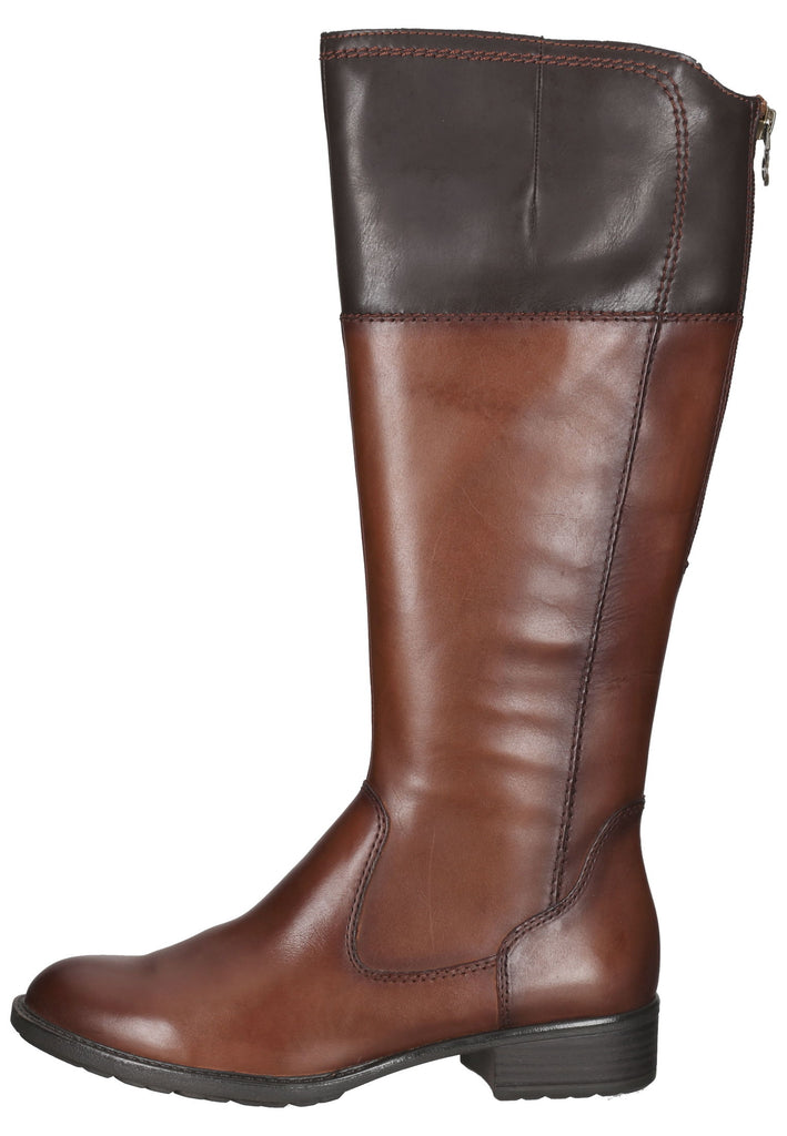 Tamaris Stiefel Leder/Synthetik Brandy - surf4shoes
