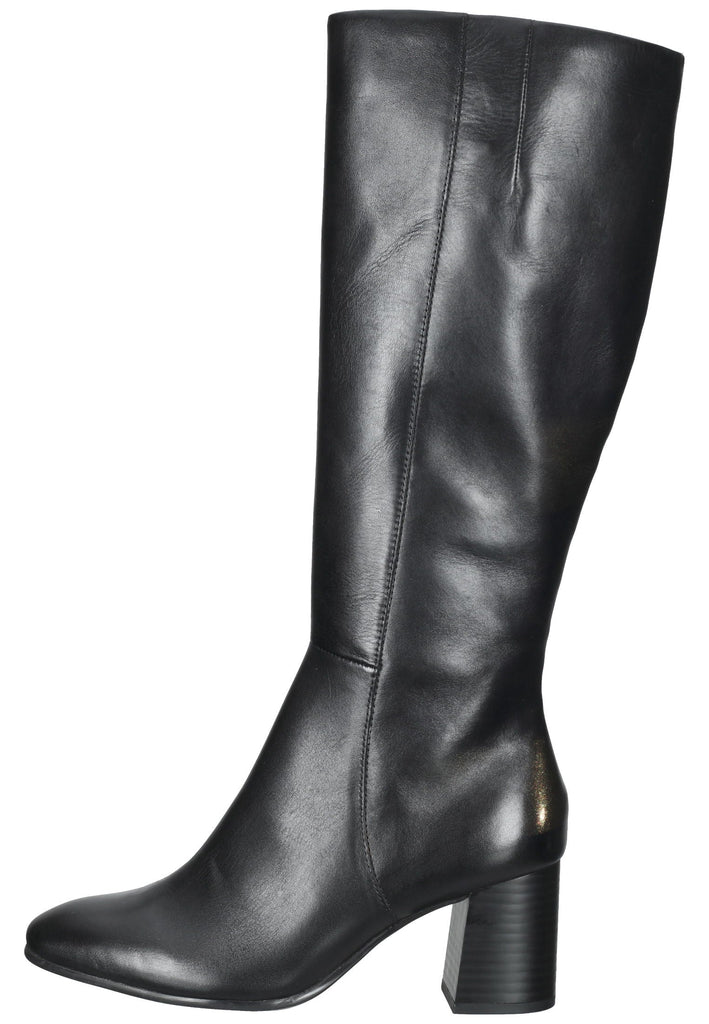Tamaris Stiefel Leder Schwarz - surf4shoes