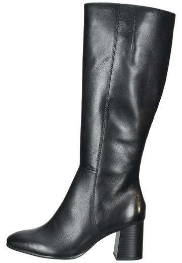 Tamaris Stiefel Leder Schwarz - surf4shoes