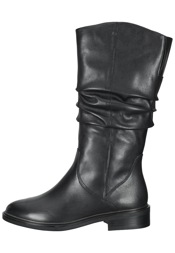 Tamaris Stiefel Leder Schwarz - surf4shoes
