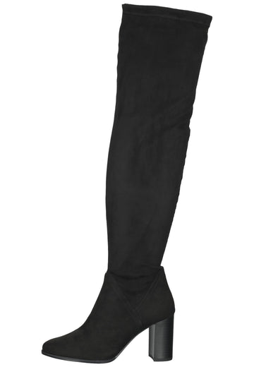 Tamaris Stiefel Textil Schwarz - surf4shoes