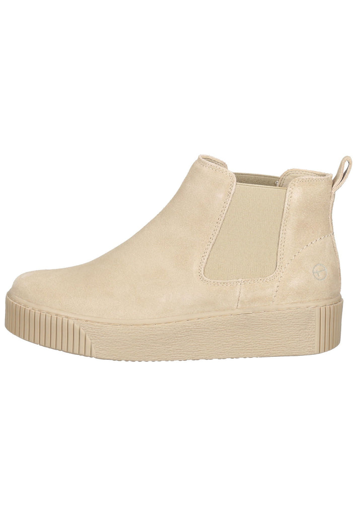 Tamaris Sneaker Leder Beige - surf4shoes