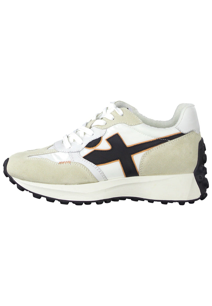 Tamaris Sneaker Leder/Textil Weiß Kombi - surf4shoes