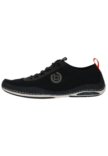 Bugatti Halbschuhe Textil Dunkelblau - surf4shoes